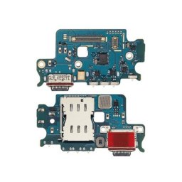 Placa de Carga Usb C com Leitor Cartão Sim Samsung Galaxy S23 Ultra (Samsung S918)