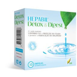 HEPABIL DETOX - Chí - 10 Ampolas