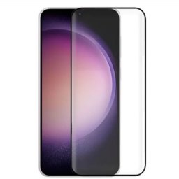 Película de Vidro Temperado 5D para Samsung Galaxy S23 preto