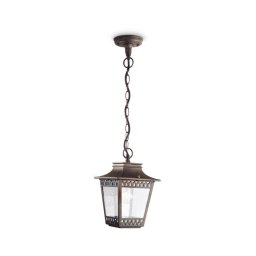 Philips 15406/86/PN - Candelabro exterior HEDGE 1xE27/60W/230V IP44