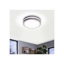 Eglo 97299 - Luminária LED regulável para casa de banho LOCANA-C LED/14W prata IP44