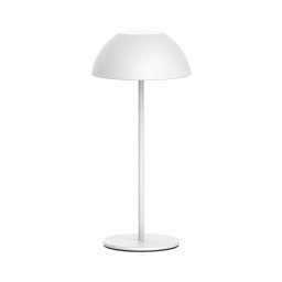 Lâmpada de mesa LED dimmável TANZANIA LED/1,8W/5V USB 1800mAh IP44 branca