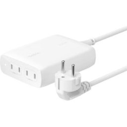 Belkin Carregador BoostCharge Pro 4x USB-C GaN 200W - Branco