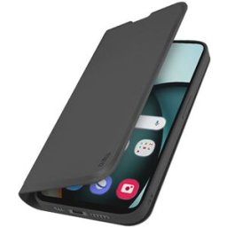 SBS Capa Wallet Smooth para Xiaomi Redmi A3 - Preta