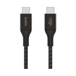 Belkin Cabo BoostCharge USB-C para USB-C 2.0 240W 1m - Preto