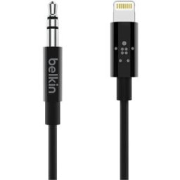 Belkin Adaptador Lightning para Jack 3.5 mm - Preto