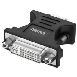 Hama Adaptador 00200341 VGA (D-Sub) DVI-I Preto