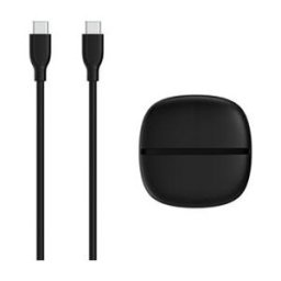 Cabo em Silicone USB- C 1m+ Caixa de Arrumação WeFix - Preto