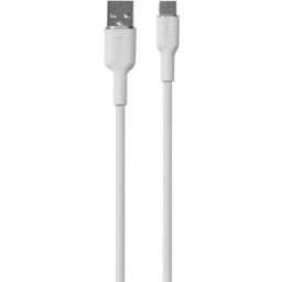 Puro Cabo USB para USB-C Soft 1.5m - Branco