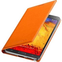 Samsung Capa Flip Wallet para Galaxy Note 3 (Laranja)