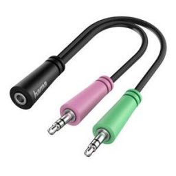 Hama Adaptador Jack 3.5 mm (200351)