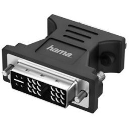 Hama Adaptador 00200340 DVI-I VGA (D-Sub) Preto