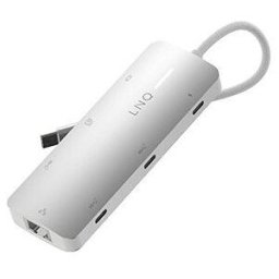 Adaptador HUB USB-C Pro LINQ LQ49081 8 em 1