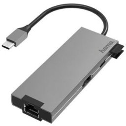 Hama Hub USB-C 2x USB-A 1xUSB-C 1xHDMI 1xLAN (200109)