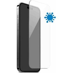 Puro Película de Ecrã Vidro Temperado Antibacteriana para Apple iPhone 15