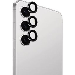 Puro Película Protetora de Câmara em Vidro Temperado para Samsung Galaxy S25 - Moldura Preta