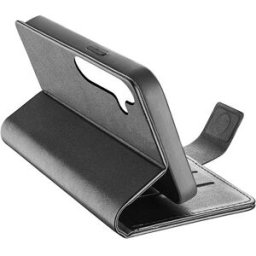 Capa Wallet Cellular Line Book Agenda para Samsung Galaxy S25+ - Preta