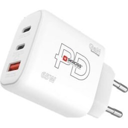 Skross Adaptador USB-C + USB-A - Branco