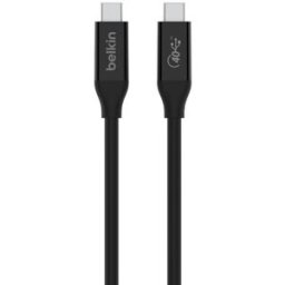 Belkin Cabo USB4 USB-C/USB-C 100W 0,8m - Preto