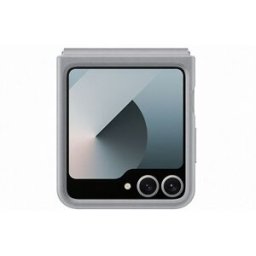 Samsung Capa em Pele para Galaxy ZFlip 6 - Cinza