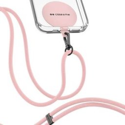 Puro Cordão para Smartphone Case and Me Simply Lace - Rosa