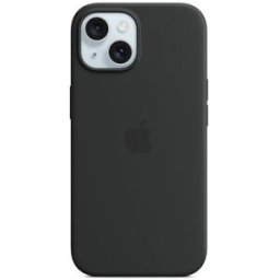 Apple Capa Silicone com MagSafe para iPhone 15 Plus - Preto