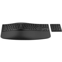 HP Teclado 960 Ergonómico Wireless - Preto