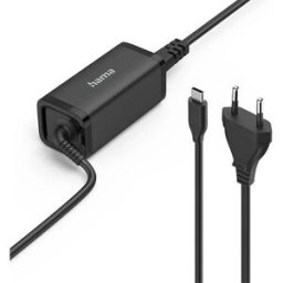 Hama Carregador USB-C Notebook Power 45W - Preto