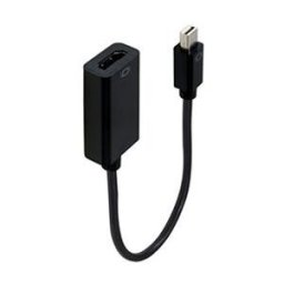 Accsup Adaptador Mini Display Port para HDMI 4K 20cm - Preto