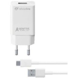 Cellular line Carregador Cellularline Micro USB 15 W Branco