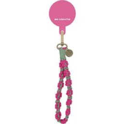 Puro Cordão de Pulso para Smartphone Case and Me - Flores