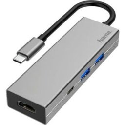Hama Hub USB-C 2x USB-A 1xUSB-C 1xHDMI (200107)