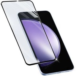 Película de Vidro Temperado Cellular Line Impact Glass Capsule para Samsung Galaxy S24 FE - Moldura Preta
