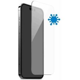 Puro Película de Ecrã Vidro Temperado Antibacteriana para Apple iPhone 15 Pro - Transparente
