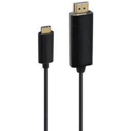Accsup Cabo USB-C para HDMI 4K - 3m - Preto