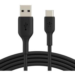 Belkin Cabo USB para USB-C BOOST CHARGE 1m - Preto