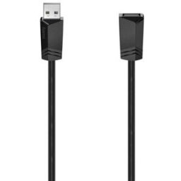 Hama Extensão USB 2.0 Tipo-A/A 1.5m Preto (0200619)