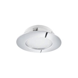 Eglo 78748 - Foco de encastrar LED com regulação PINEDA LED/12W/230V cromado