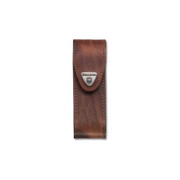 Victorinox - Estojo de couro para canivete 11,1 cm castanho