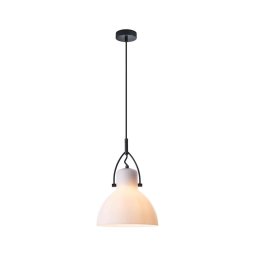 Klausen 111028 - Candelabro suspenso RACK 1xE27/11W/230V branco/preto