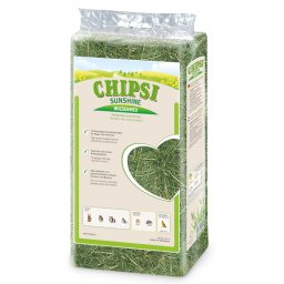 2x1kg Sunshine Feno de prado Chipsi alimento para pequenos animais