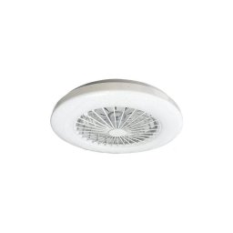 Luminária de teto LED STAR 48W/230V c/ ventilador e controlo remoto