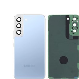 Tampa Traseira para Samsung Galaxy S22 Plus com Lente Sky Blue