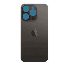 Tampa traseira Space Black para Iphone 14 Pro