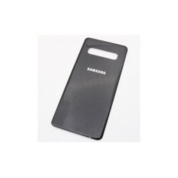 Tampa Traseira preta para Samsung Galaxy S10 (SM-G973F)