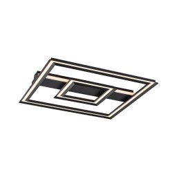 Rabalux 71071 - Luminária de Teto LED SIDONA LED/48W/230V 3000K preta