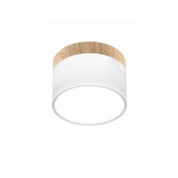 Luz de teto LED TUBA LED/9W/230V branco/ bege