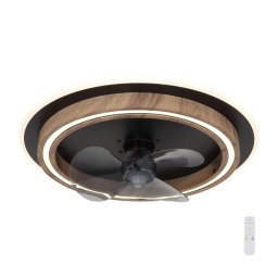 Globo 03655 - Ventilador de teto LED dimerizável BOZAN LED/32W/230V + controlo remoto