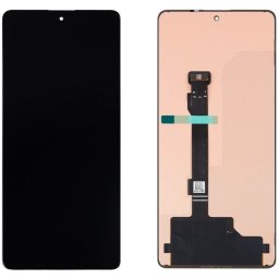 Ecrã ou display LCD e Touch com frame para Xiaomi Redmi Note 12 Pro 5G preto Service Pack