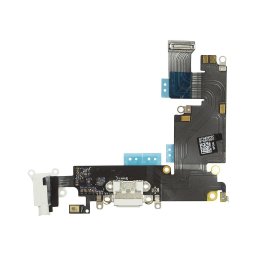 Flex de carga com microfone para iPhone 6 Plus branco